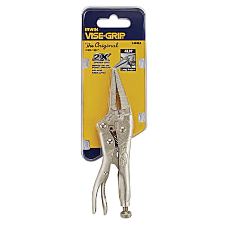 4 in. Long Nose Vise Grip Locking Pliers