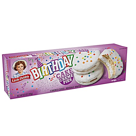 Birthday Cake Creme Pies