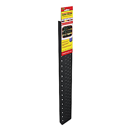 Non-Slip Stair Nosing 30 in x 2.75 in. with 9 screws - Black
