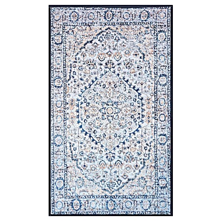 20 in x 34 in Verona Digital Print Washable Rug