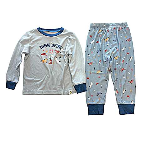 Kids' Long Sleeve Pajama Set
