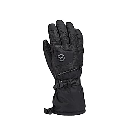 Kids' Black Ultra Drimax Gauntlet Gloves