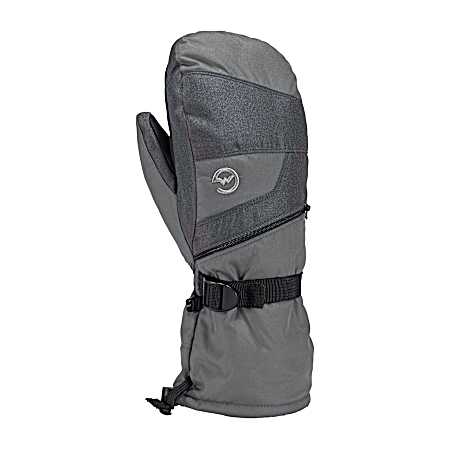 Kids' Gunmetal Ultra Drimax Gauntlet Mittens