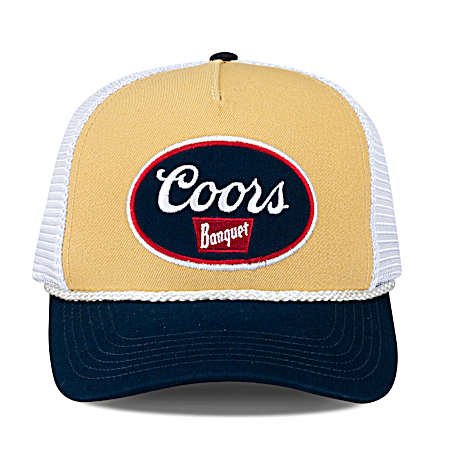 Men's Gold Coors Banquet Cap