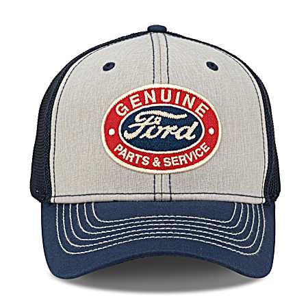Men's Grey Ford Genuine Parts Cap