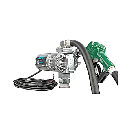 12 Volt G20 Fuel Transfer Pump w/ Auto Diesel Nozzle