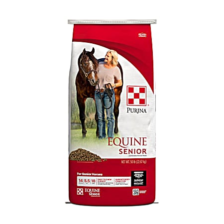 Equine Senior Complete Horse Feed - 50 Lbs
