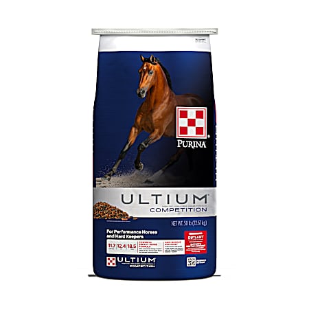 Ultium Competition High-Fat High-Fiber Horse Formula - 50 Lbs