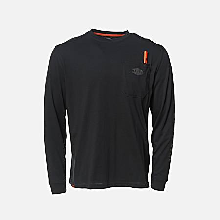 Men's Long Sleeve Pocket Shirt