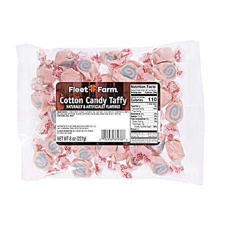 8 oz Cotton Candy Taffy