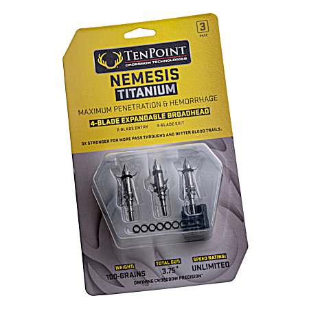 Titanium Nemesis Broadhead