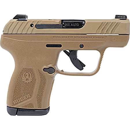 LCP Max 380ACP 2.8″ 10RD Flat Dark Earth