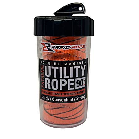 Canister Safety Orange 90+ Extreme Utility Rope