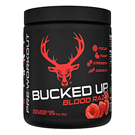 14.5 oz Bucked Up PRE - Bld Raz