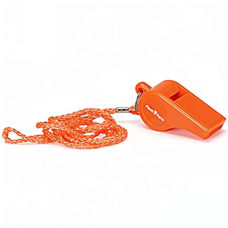 Safety Whistle with Hanging Rope