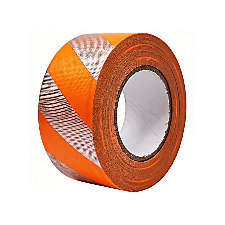 1 in x 150 ft Orange Reflective Flagging Tape