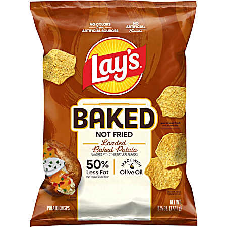 Baked Lay’s Loaded Baked Potato Chips - 6.25 oz