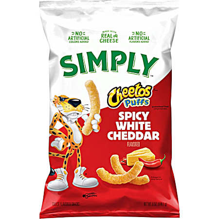 6 oz Spicy White Cheddar Puffs