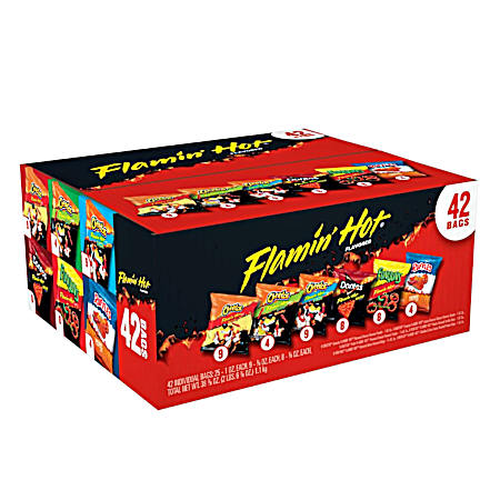 42 ct Flamin Hot Mix Chips Variety Pack