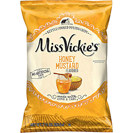 7.5 oz Honey Mustard Kettle Cooked Potato Chips