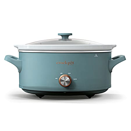 7-Qt Classic Manual Slow Cooker - Green