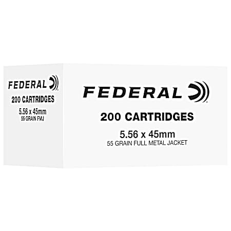 American Eagle 5.56x45MM 55GR FMJ 200 Rnds