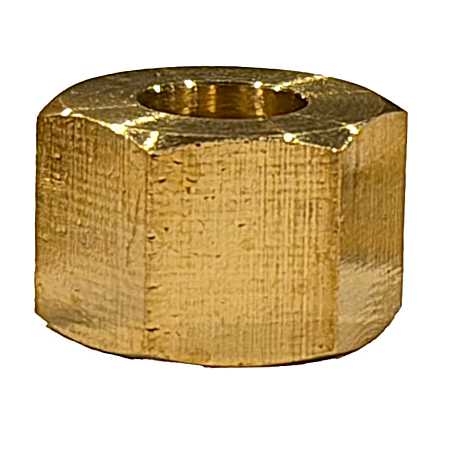 3/8 in Compression Nut - 3 Pk
