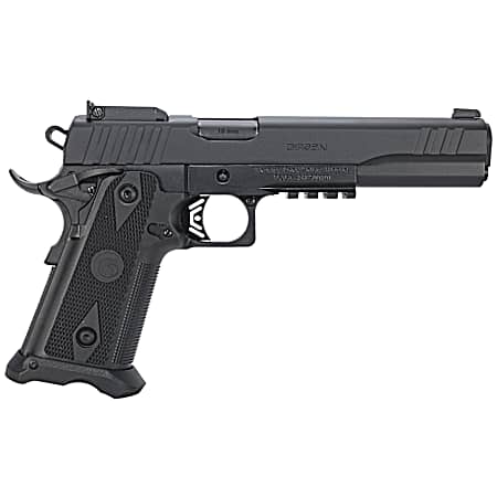 Girsan 395075 Witness2311  10mm Auto 15+1 6 Black Steel Barrel, Black Optic Ready/Serrated Steel Slide, Black Polymer Frame w/Beavertail & Picatinny Rail, Black Checkered Polymer Grip, Ambidextrous