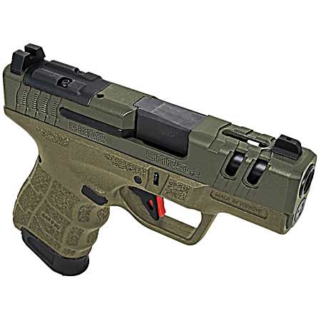 SAR USA SAR9SCG2OD SAR9 SC Gen2 Sub-Compact Frame 9mm Luger 15+1 3.30 Black Steel Barrel, OD Green Cerakote Steel Optic Ready/Ported/Serrated Slide, OD Green Polymer Frame, OD Green Polymer Grip