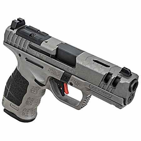 SAR USA SAR9CG3PT SAR9 C Gen3 Compact Frame 9mm Luger 15+1 4 Black Steel Barrel, Platinum Gray Steel Slide, Platinum Gray Polymer Frame w/Picatinny Rail, Black Interchangeable Backstrap Grip