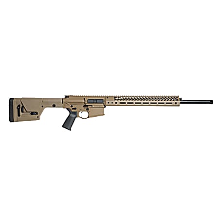 Seekins Precision 0011300101-F SP10M  308 Win 16 Picatinny Rail M-LOK Handguard Flat Dark Earth Synthetic Stock
