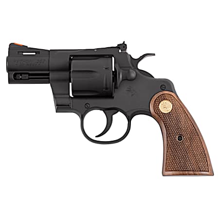 Colt Mfg PYTHONBM2WTS Python  357 Mag 38 Special 6 Shot 2.50 Matte Blued Carbon Steel Barrel, Cylinder & Frame, Exposed Hammer