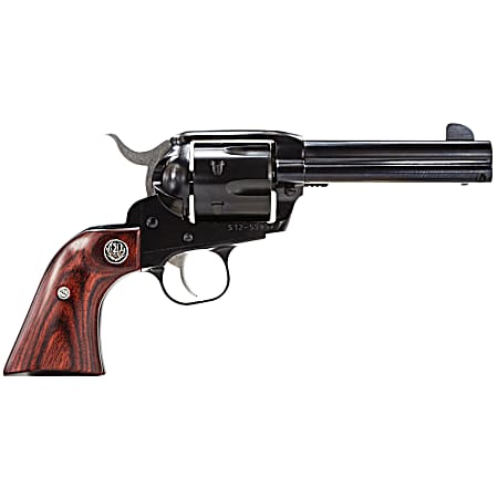 Ruger 5102 Vaquero  Medium Frame 45 Colt (Long Colt) 6rd 4.62 Blued Steel Barrel, Cylinder & Frame, Hardwood Grip, Transfer Bar Safety, Exposed Hammer