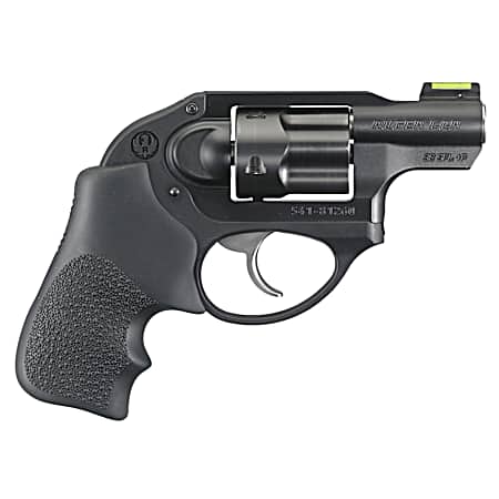Ruger 5418 LCR  38 Special +P 5 Shot 1.87 Matte Black Barrel, Black PVD Cylinder, Matte Black Aluminum Frame, Hogue Tamer Monogrip Grip, Concealed Hammer