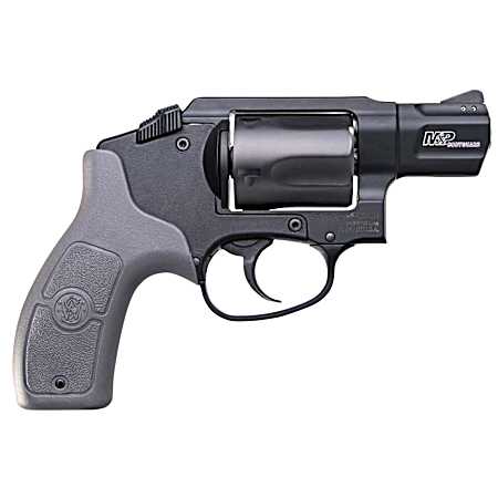 Smith & Wesson 103039 M&P Bodyguard J-Frame 38 Special +P 5 Shot 1.88 Matte Black Stainless Steel Barrel, Black PVD Cylinder, Matte Black Aluminum Frame, Gray Polymer Grip, Concealed Hammer