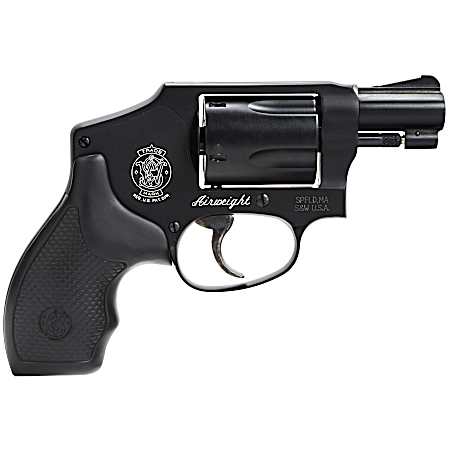 Smith & Wesson 150544 Model 442 *CA Compliant 38 S&W Spl +P 5 Shot 1.88 Stainless Steel Barrel, Carbon Steel Cylinder, Aluminum J-Frame, Black Metal Finish, Integral Front Sight, No Safety Lock