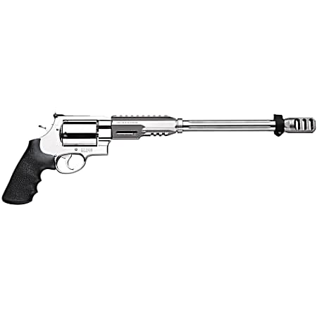 Smith & Wesson 170339 Performance Center Model 460 XVR 460 S&W Mag 5rd 14 MB Stainless Steel Barrel & Cylinder Satin Stainless Steel Frame with Black Polymer Grip Includes Bipod