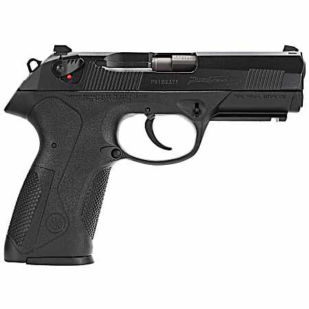 Beretta USA JXF9F21 Px4 Storm  Full Size Frame 9mm Luger 17+1, 4.10 Black Steel Barrel, Black Bruniton Serrated Steel Slide, Black Polymer Frame w/Picatinny Rail, Ambidextrous
