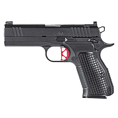 Dan Wesson 92102 DWX Compact Compact Frame 9mm Luger 15+1 4 Match Grade Barrel, Black Serrated Steel Slide, Steel Frame w/Beavertail, Aluminum Grip, Ambidextrous