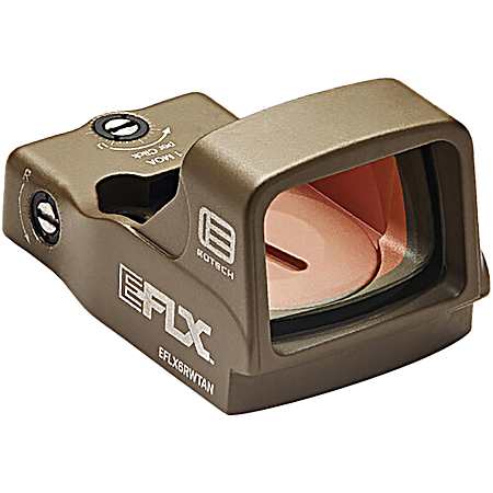 EOTECH EFLX6RWTAN MINI REFLEX W/6MOA DOT TAN