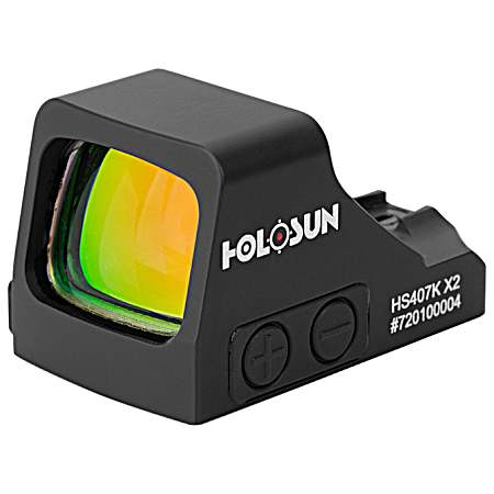 HOLOSUN HS407K-X2 REFLEX SIGHT 6MOA DOT