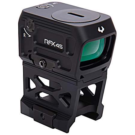 VIR 981-0052 RFX45 PRO CLOSED EM GRN DOT ACRO