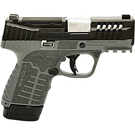 SAV 67066 STANCE XR MC9 9MM 3.2 13+1 GRY