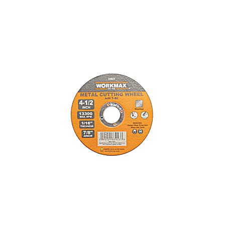 4-1/2 in. x 1/16 in. Type 1 Metal Cut-Off Wheel