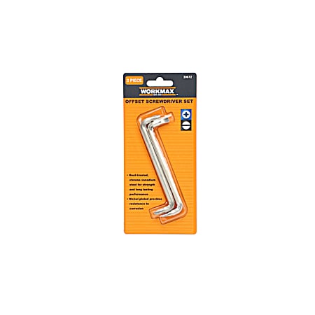 2 Pc. Offset Screwdriver Set