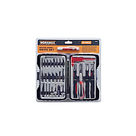39 Pc. Deluxe Hobby Knife Set