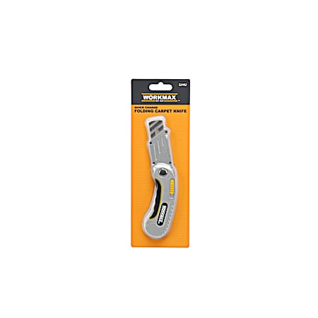 Quick Change Folding Carpet Knife