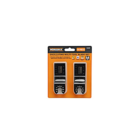 10 Pc. Oscillating Multi-Tool Saw Blade Set