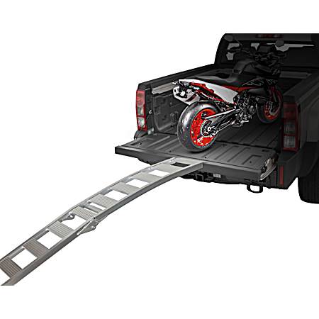 750 lbs. 90 in. x 12 in. Bi-Fold Aluminum Ramp