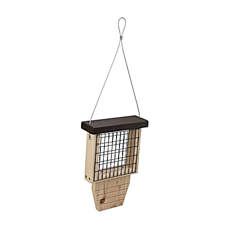 Tail-Prop Suet Feeder